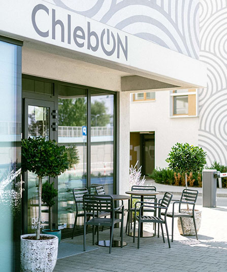 Piekarnia Kraków Podgórze - Widok z zewnątrz lokalu ChlebOn